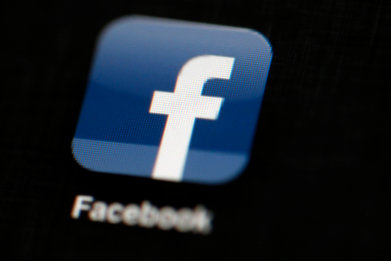 Facebook. AP Images
